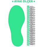 Sıraç Baby Pudra Simli Hakiki Deri Full Ortapedik Kız Bebek  Ayakkabısı