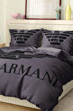 Marka Nevresim Takımı Çift Kişilik Pamuklu Saten Kumaş 6 Parça 3D Dijital Baskı Duvet Cover Set