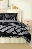 Marka Nevresim Takımı Çift Kişilik Pamuklu Saten Kumaş 6 Parça 3D Dijital Baskı Duvet Cover Set