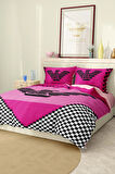 Marka Nevresim Takımı Çift Kişilik Pamuklu Saten Kumaş 6 Parça 3D Dijital Baskı Duvet Cover Set