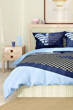 Marka Nevresim Takımı Çift Kişilik Pamuklu Saten Kumaş 6 Parça 3D Dijital Baskı Duvet Cover Set