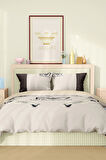 Marka Nevresim Takımı Çift Kişilik Pamuklu Saten Kumaş 6 Parça 3D Dijital Baskı Duvet Cover Set