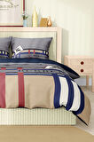 Marka Nevresim Takımı Çift Kişilik Pamuklu Saten Kumaş 6 Parça 3D Dijital Baskı Duvet Cover Set