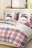 Marka Nevresim Takımı Çift Kişilik Pamuklu Saten Kumaş 6 Parça 3D Dijital Baskı Duvet Cover Set
