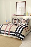 Marka Nevresim Takımı Çift Kişilik Pamuklu Saten Kumaş 6 Parça 3D Dijital Baskı Duvet Cover Set