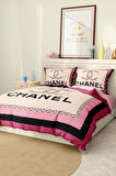 Marka Nevresim Takımı Çift Kişilik Pamuklu Saten Kumaş 6 Parça 3D Dijital Baskı Duvet Cover Set