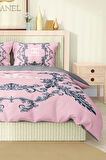 Marka Nevresim Takımı Çift Kişilik Pamuklu Saten Kumaş 6 Parça 3D Dijital Baskı Duvet Cover Set