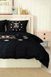 Marka Nevresim Takımı Çift Kişilik Pamuklu Saten Kumaş 6 Parça 3D Dijital Baskı Duvet Cover Set
