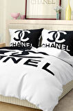 Marka Nevresim Takımı Çift Kişilik Pamuklu Saten Kumaş 6 Parça 3D Dijital Baskı Duvet Cover Set