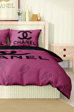 Marka Nevresim Takımı Çift Kişilik Pamuklu Saten Kumaş 6 Parça 3D Dijital Baskı Duvet Cover Set