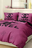 Marka Nevresim Takımı Çift Kişilik Pamuklu Saten Kumaş 6 Parça 3D Dijital Baskı Duvet Cover Set