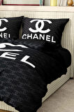 Marka Nevresim Takımı Çift Kişilik Pamuklu Saten Kumaş 6 Parça 3D Dijital Baskı Duvet Cover Set