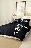 Marka Nevresim Takımı Çift Kişilik Pamuklu Saten Kumaş 6 Parça 3D Dijital Baskı Duvet Cover Set