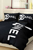 Marka Nevresim Takımı Çift Kişilik Pamuklu Saten Kumaş 6 Parça 3D Dijital Baskı Duvet Cover Set