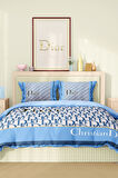 Marka Nevresim Takımı Çift Kişilik Pamuklu Saten Kumaş 6 Parça 3D Dijital Baskı Duvet Cover Set