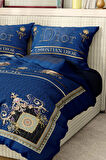 Marka Nevresim Takımı Çift Kişilik Pamuklu Saten Kumaş 6 Parça 3D Dijital Baskı Duvet Cover Set