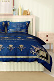 Marka Nevresim Takımı Çift Kişilik Pamuklu Saten Kumaş 6 Parça 3D Dijital Baskı Duvet Cover Set