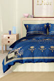 Marka Nevresim Takımı Çift Kişilik Pamuklu Saten Kumaş 6 Parça 3D Dijital Baskı Duvet Cover Set
