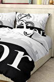 Marka Nevresim Takımı Çift Kişilik Pamuklu Saten Kumaş 6 Parça 3D Dijital Baskı Duvet Cover Set