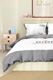 Marka Nevresim Takımı Çift Kişilik Pamuklu Saten Kumaş 6 Parça 3D Dijital Baskı Duvet Cover Set