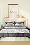 Marka Nevresim Takımı Çift Kişilik Pamuklu Saten Kumaş 6 Parça 3D Dijital Baskı Duvet Cover Set