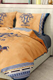 Marka Nevresim Takımı Çift Kişilik Pamuklu Saten Kumaş 6 Parça 3D Dijital Baskı Duvet Cover Set