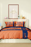 Marka Nevresim Takımı Çift Kişilik Pamuklu Saten Kumaş 6 Parça 3D Dijital Baskı Duvet Cover Set