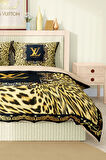 Marka Nevresim Takımı Çift Kişilik Pamuklu Saten Kumaş 6 Parça 3D Dijital Baskı Duvet Cover Set