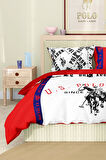 Marka Nevresim Takımı Çift Kişilik Pamuklu Saten Kumaş 6 Parça 3D Dijital Baskı Duvet Cover Set