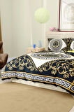 Marka Nevresim Takımı Çift Kişilik Pamuklu Saten Kumaş 6 Parça 3D Dijital Baskı Duvet Cover Set