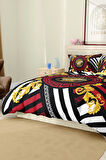 Marka Nevresim Takımı Çift Kişilik Pamuklu Saten Kumaş 6 Parça 3D Dijital Baskı Duvet Cover Set