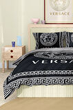 Marka Nevresim Takımı Çift Kişilik Pamuklu Saten Kumaş 6 Parça 3D Dijital Baskı Duvet Cover Set