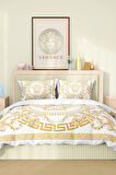 Marka Nevresim Takımı Çift Kişilik Pamuklu Saten Kumaş 6 Parça 3D Dijital Baskı Duvet Cover Set