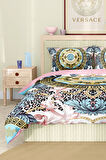 Marka Nevresim Takımı Çift Kişilik Pamuklu Saten Kumaş 6 Parça 3D Dijital Baskı Duvet Cover Set