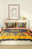 Marka Nevresim Takımı Çift Kişilik Pamuklu Saten Kumaş 6 Parça 3D Dijital Baskı Duvet Cover Set