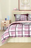 Marka Nevresim Takımı Çift Kişilik Pamuklu Saten Kumaş 6 Parça 3D Dijital Baskı Duvet Cover Set
