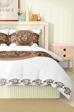 Marka Nevresim Takımı Çift Kişilik Pamuklu Saten Kumaş 6 Parça 3D Dijital Baskı Duvet Cover Set