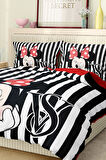 Marka Nevresim Takımı Çift Kişilik Pamuklu Saten Kumaş 6 Parça 3D Dijital Baskı Duvet Cover Set