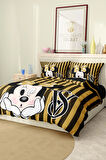 Marka Nevresim Takımı Çift Kişilik Pamuklu Saten Kumaş 6 Parça 3D Dijital Baskı Duvet Cover Set
