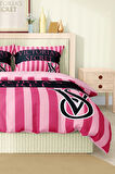 Marka Nevresim Takımı Çift Kişilik Pamuklu Saten Kumaş 6 Parça 3D Dijital Baskı Duvet Cover Set