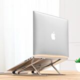 Markalonya Alüminyum Ayarlı Katlanır Laptop Macbook Notebook Yükseltici Tutucu