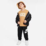 Club Little Jersey Knit Çocuk Hardal Pamuklu T-Shirt