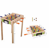 Ayaklı Ahşap Langırt 2 In 1