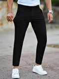 Erkek Cepli Slimfit Atlas Pantolon