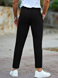 Erkek Cepli Slimfit Atlas Pantolon
