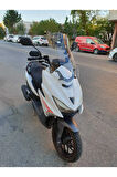 Motolüx Mtx 125 Siperlik Ön Cam 2022 2024 Model 65cm Şeffaf Renkli 4mm ORTA BOYLU CAM