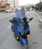 MOTOCAM Musatti Glamaro Max 125 Ön Cam 2023-2026 Model 50cm Füme Renkli 4mm UZUN