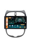 Peugeot 206 2000/2006 Androidauto/Carplay Multimedya