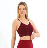 Murays form angel 3 lü kadın ip askılı pedli crop büstiyer