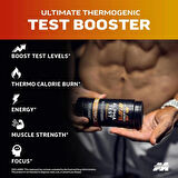 MuscleTech Thermogenic Testosterone Booster for Men AlphaTest Thermo Tribulus Terrestris 90 Caps